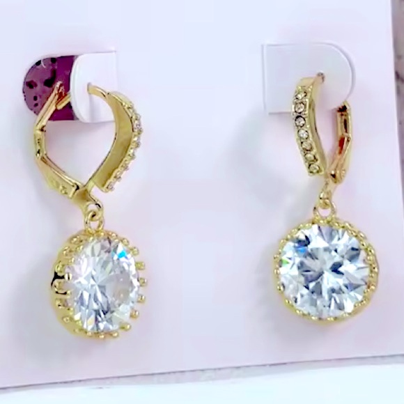 kate spade Jewelry - KATE SPADE NEW YORK ♠️ CRYSTAL DROP EARRINGS